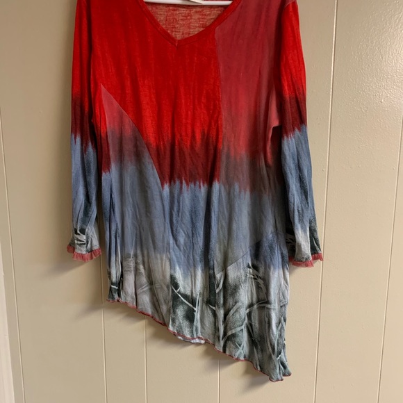 Knit Asymmetrical Top - Picture 2 of 4